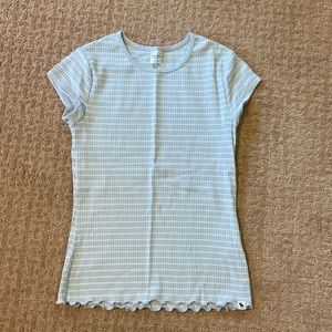 Euc ribbed Abercrombie tee! Size 15/16